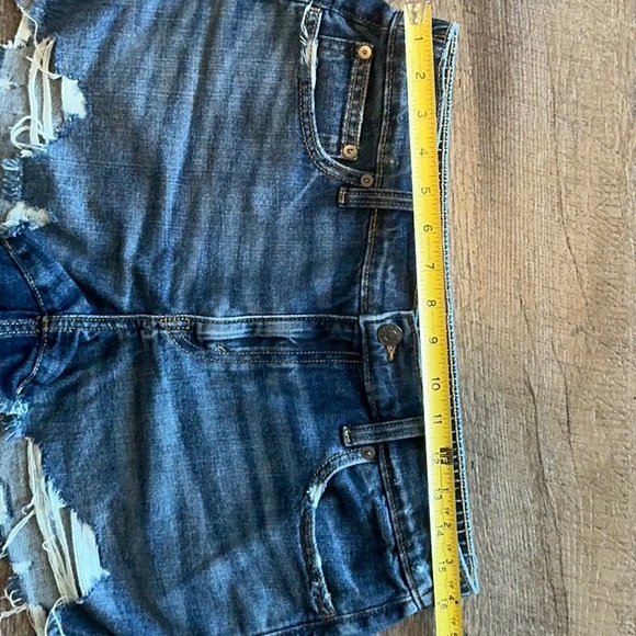 Aerie Denim Stretch Shorts - Picture 5 of 6